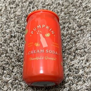 Pumpkin Cream Soda Scented Candle - Vibrant Orange